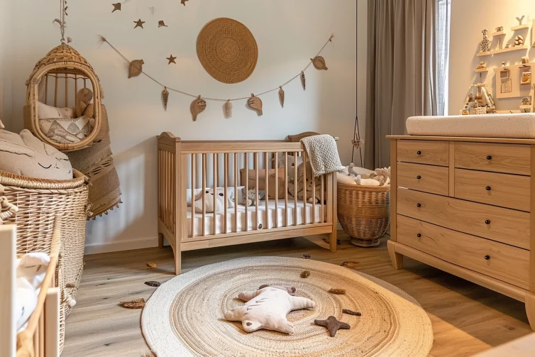 chambre bébé complète en bois