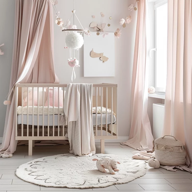 idée déco chambre bébé fille